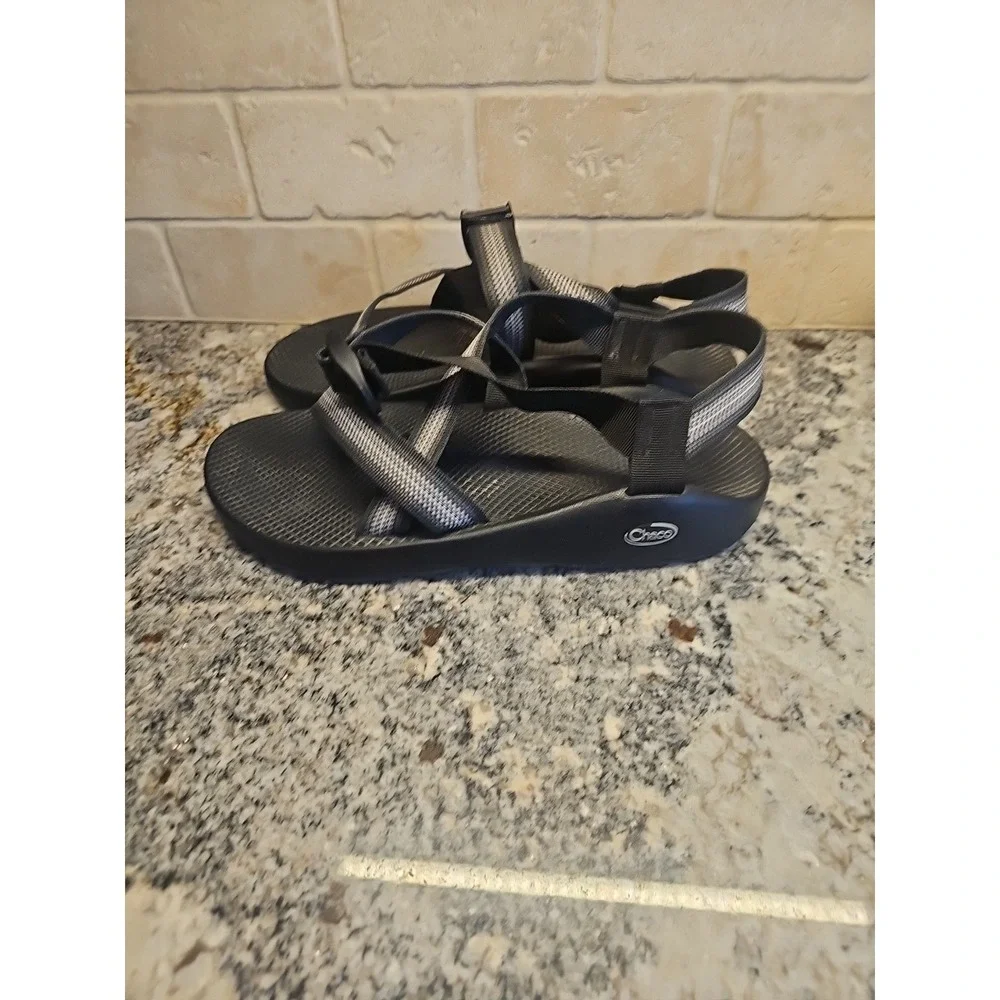 Chaco Men's Z1 Classic Sandals, Split Gray, Size 12 M US